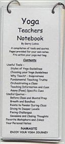 Yoga Teachers Notebook
