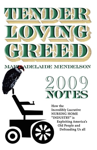 Tender Loving Greed -- 2009 Notes