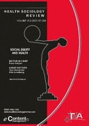 Social Equity and Health
