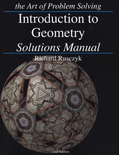 Introduction to Geometry Solutions Manual