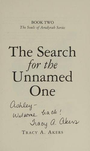 The Search for the Unnamed One Book Two of the Souls of Aredyrah Series