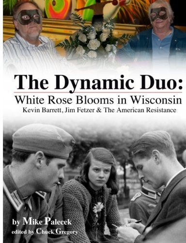 The Dynamic Duo White Rose Blooms in Wisconsin