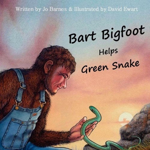 Bart Bigfoot Helps Green Snake