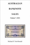 Australian Banknote Sales 2011