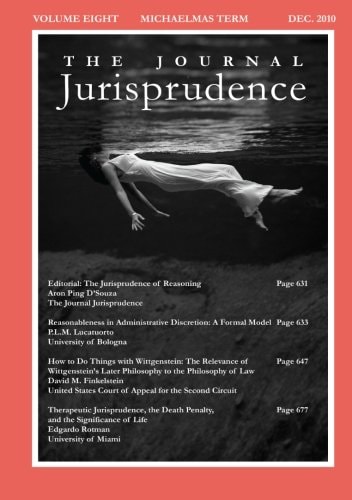The Journal Jurisprudence, Vol 8: The Jurisprudence of Reasoning