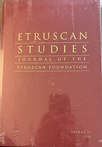 Etruscan Studies Volume 12 (2009)