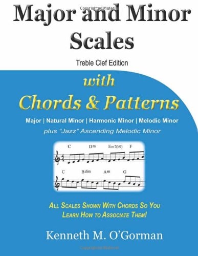 Major and Minor Scales with Chords and Patterns