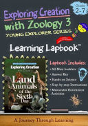 Exploring Creation with Zoology 3 Lapbook Land Animals of the Sixth Day