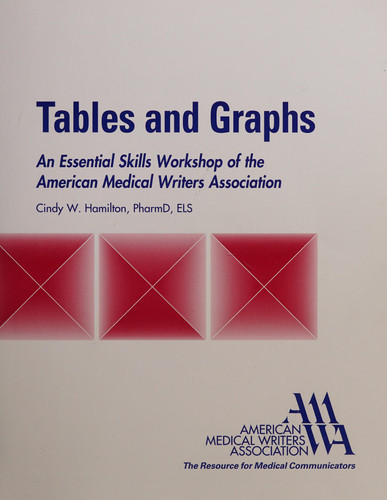 Tables and Graphs An Essential Skills Workshop of the American Medical Writers Association