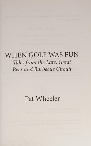When Golf Was Fun