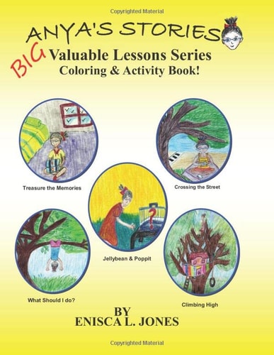 Anya's Stories Valuable Lessons Series BIG Coloring and Activity Book