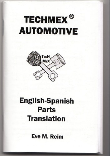 Techmex Automotive English-Spanish Parts Translation