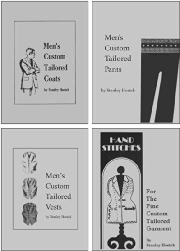 Stanley Hostek Tailoring Book Collection, Set Of 4