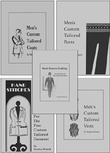 Stanley Hostek Tailoring Book Collection, Set Of 5