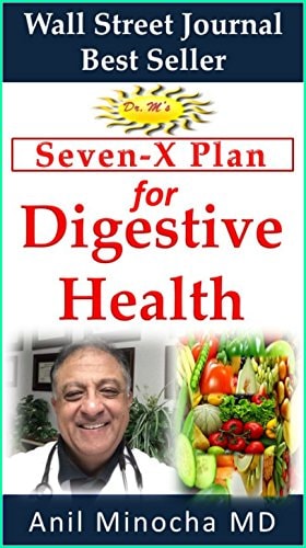 Dr. M's Seven-X Plan for Digestive Health Acid Reflux, Ulcers, Hiatal Hernia, Probiotics, Leaky Gut, Gluten-free, Gastroparesis, Constipation, Colitis, Irritable Bowel, Gas, Colon Cleanse/detox & More