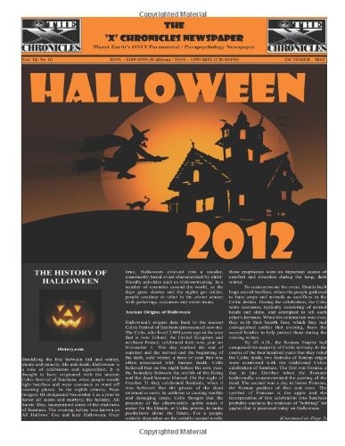 The 'X' Chronicles Newspaper - October 2012 Edition: Halloween 2012 Edition