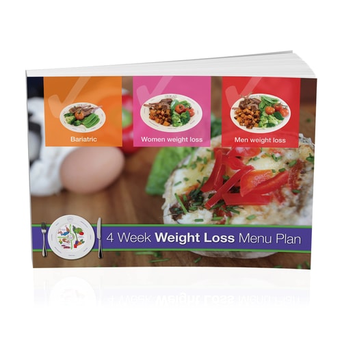 4 Week Weight Loss Menu Plan
