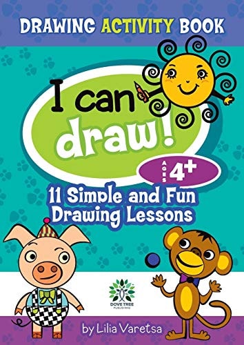 I Can Draw! 11 Simple and Fun Drawing Lessons Drawing Activity Book