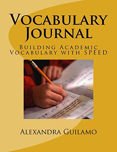 Vocabulary Journal Academic Vocabulary with SPEED