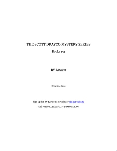 The Scott Drayco Series: Books 1-3