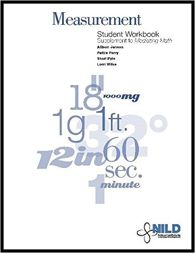 Measurement Supplement to Mediating Math Grade 3-5: Student Workbook