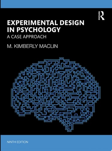 Experimental Design in Psychology A Case Approach
