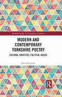 Modern and Contemporary Yorkshire Poetry Cultural Identities, Political Crises