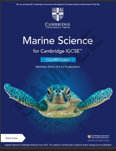 Cambridge Igcse(tm) Marine Science Coursebook with Digital Access (2 Years) (Cambridge International Igcse)