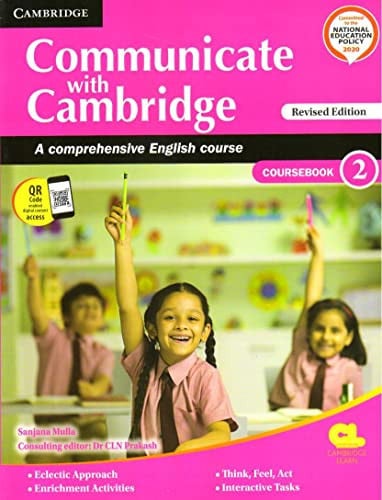 COMMUNICATE WITH CAMBRIDGE LEVEL 2 COURSEBOOK WITH AR APP, EBOOK AND POSTER A Comprehensive... English Course