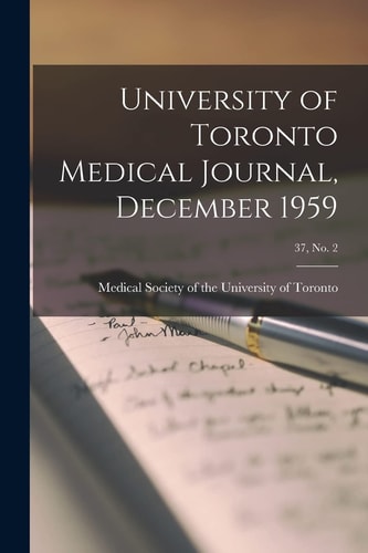 University of Toronto Medical Journal, December 1959