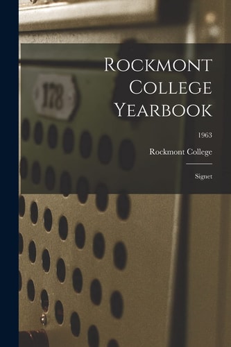 Rockmont College Yearbook Signet; 1963