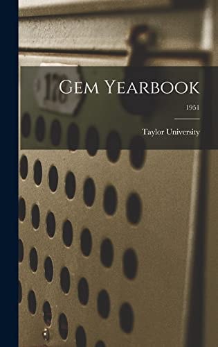 Gem Yearbook; 1951