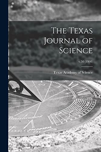 The Texas Journal of Science; V.50 (1998)
