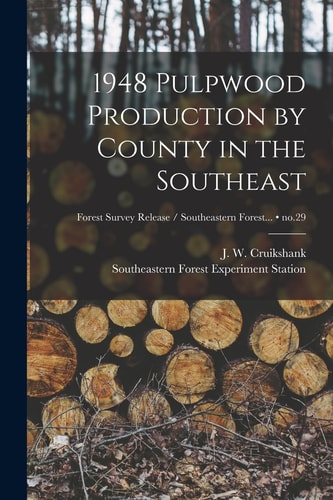 1948 Pulpwood Production by County in the Southeast; No. 29