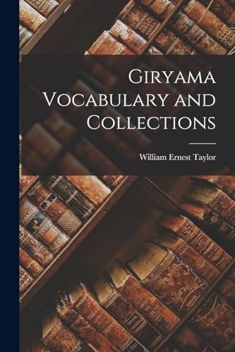 Giryama Vocabulary and Collections