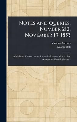 Notes and Queries, Number 212, November 19, 1853
