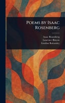 Poems by Isaac Rosenberg