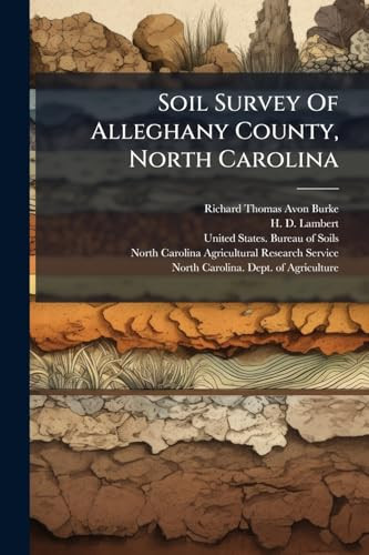Soil Survey Of Alleghany County, North Carolina