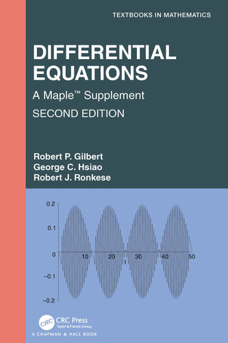 Maple projects of differential equations