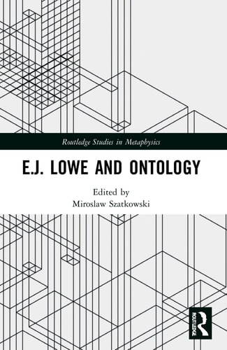 E. J. Lowe and Ontology