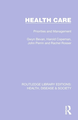 Health Care Priorities and Management