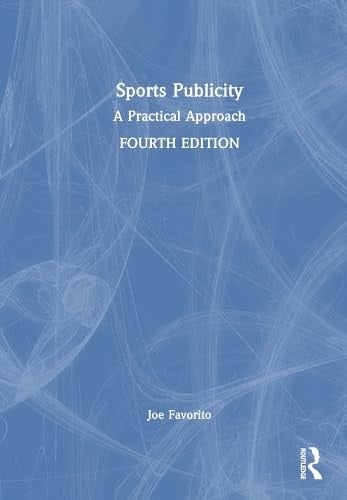 Sports Publicity A Practical Approach