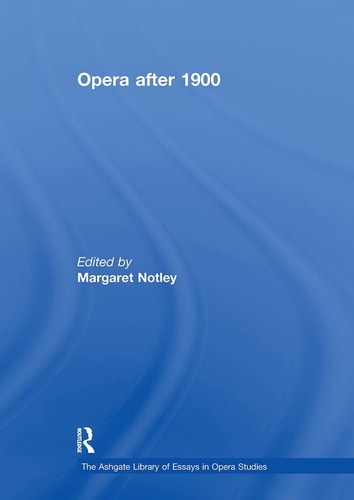 Opera After 1900