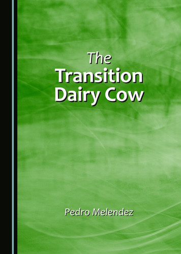 The Transition Dairy Cow
