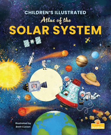 Children's illustrated atlas of the solar system