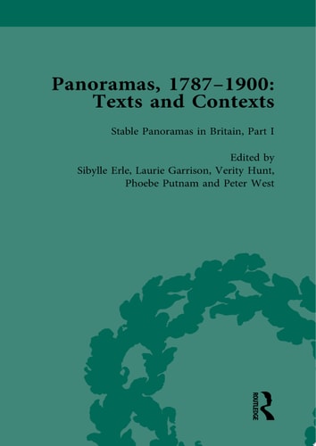 Panoramas, 1787–1900 Vol 1