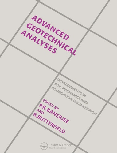 Advanced Geotechnical Analyses