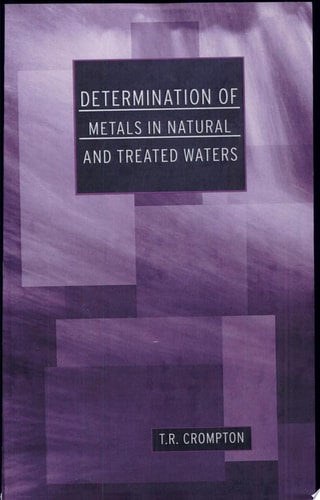 Determination of Metals in Natural and Treated Water