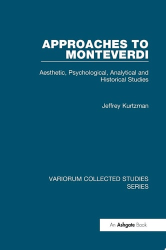 Approaches to Monteverdi