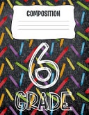 Composition A 8. 5x11 Inch Matte Softcover Paperback Notebook Journal with 120 Blank Lined Pages - Cursive Paper-Middle School 6th Grade
